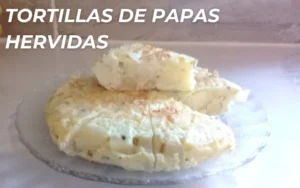 Cómo hacer tortillas de papas hervidas: Receta fácil